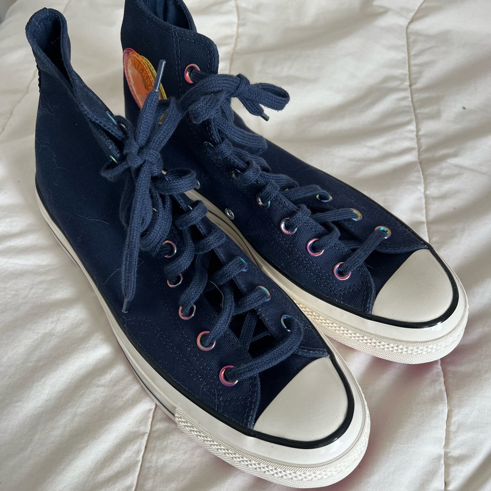 Converse Men’s Navy High-Top Sneakers